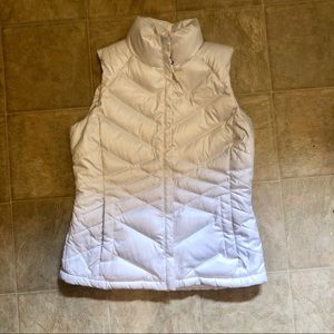 North Face White Vest